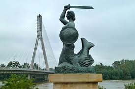 Polish legend Warsaw Mermaid